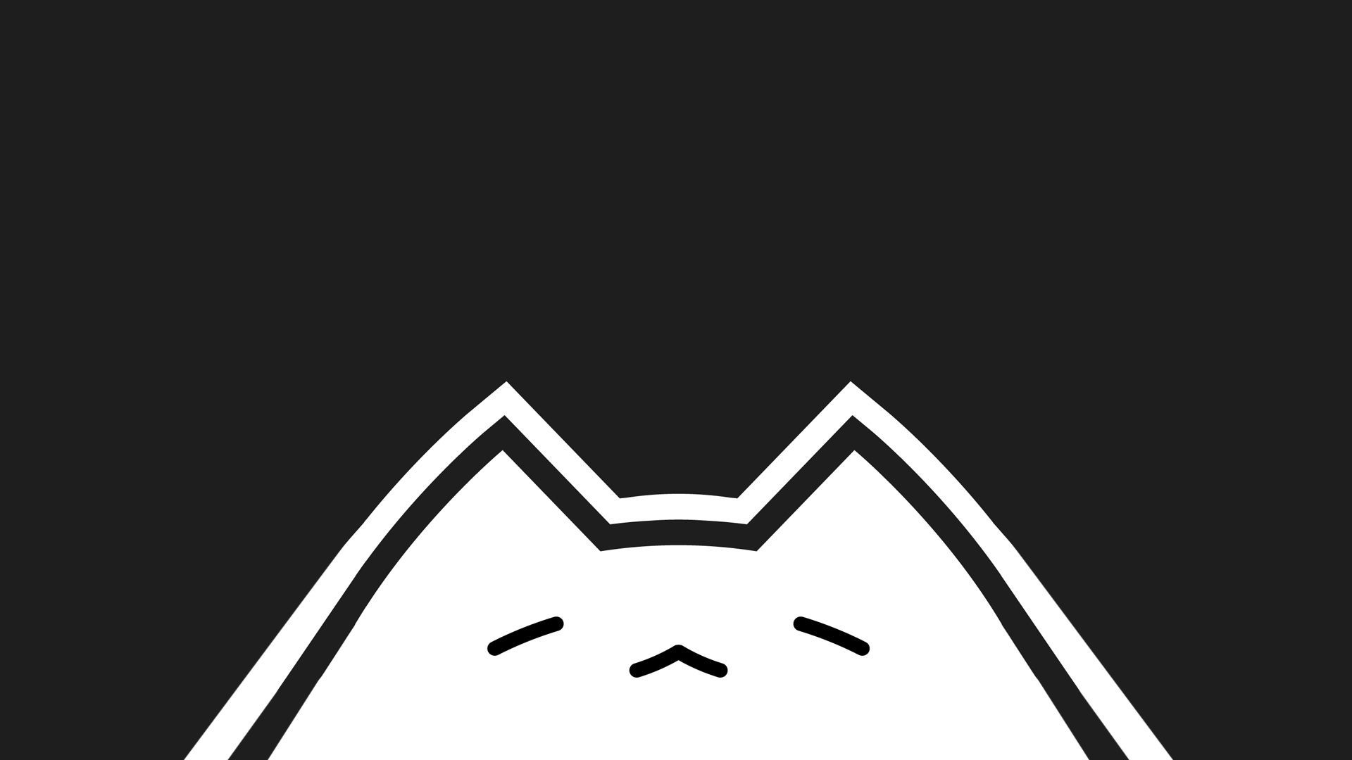 Cat Footer Background